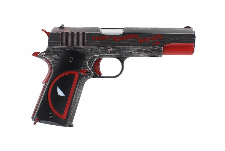 Armorer Works NE2201 1911 Deadpool Gas Gel Blaster - X-Force Tactical