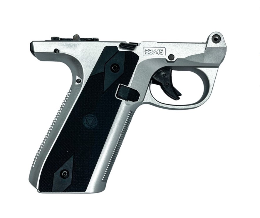 CTM TAC Silver Ruger Style Frame for Action Army AAP-01 Gel Blaster ...