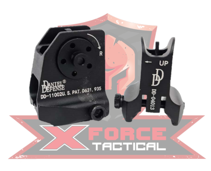 DD Iron Sights Black XForce Tactical