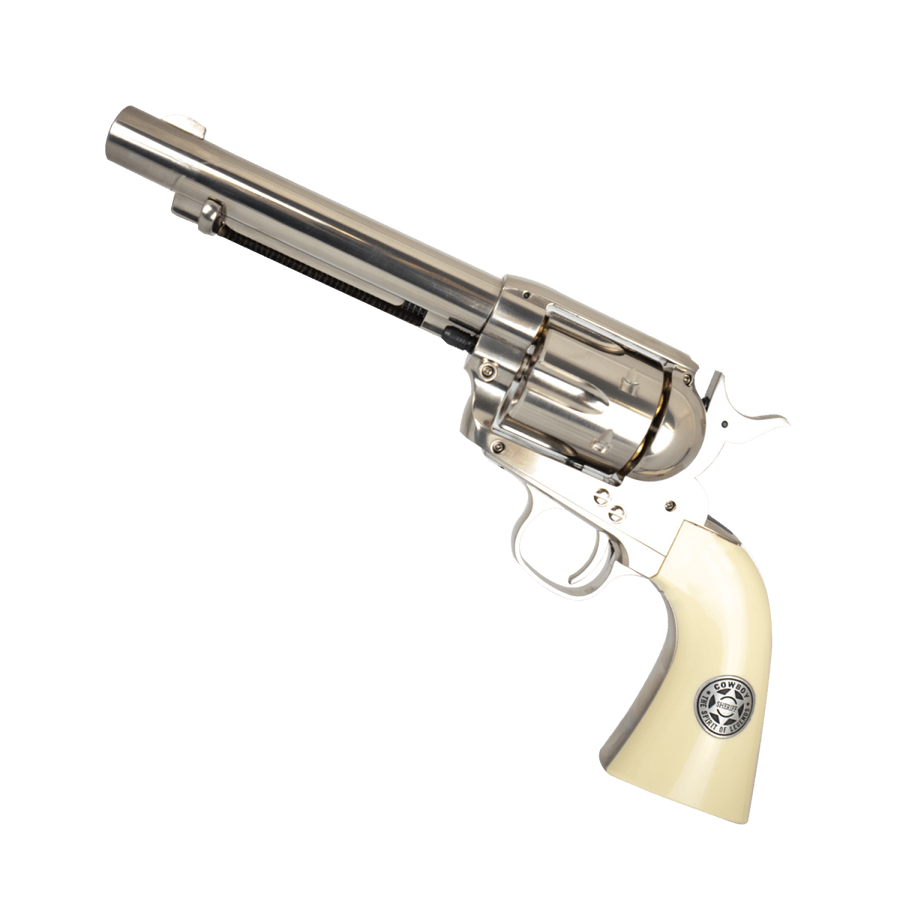 Wingun Colt SAA Peacemaker .45 Revolver GEL BLASTER Silver XForce Tactical