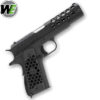 WE Tech 1911 Hex Cut GBB Pistol Gel Blaster - Gen 2 Black