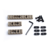 3 Pcs Metal Picatinny Set - Tan