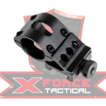 Picatinny 45 Offset Rail Flashlight Mount