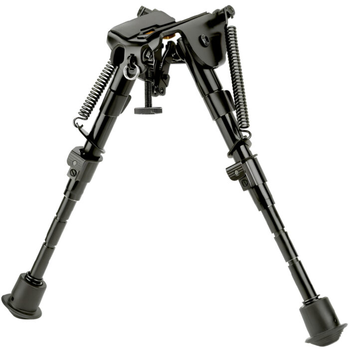 6-9 Inch Harris BR2 Metal Bipod with Quick Deploy spring legs