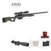 ZM AWM SNIPER RIFLE GEL BLASTER - Green - Image 2