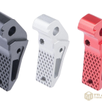 Titanium Tactical Industry CNC Aluminum Adjustable Trigger for Action Army AAP-01 Gel Blaster Pistol