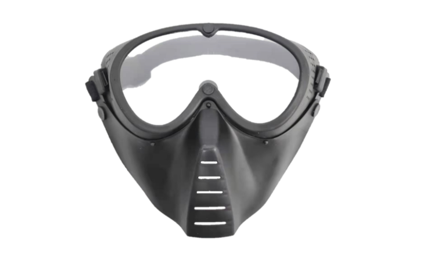 Tactical Military Facemask Aviator Lense - Black - X-force Tactical