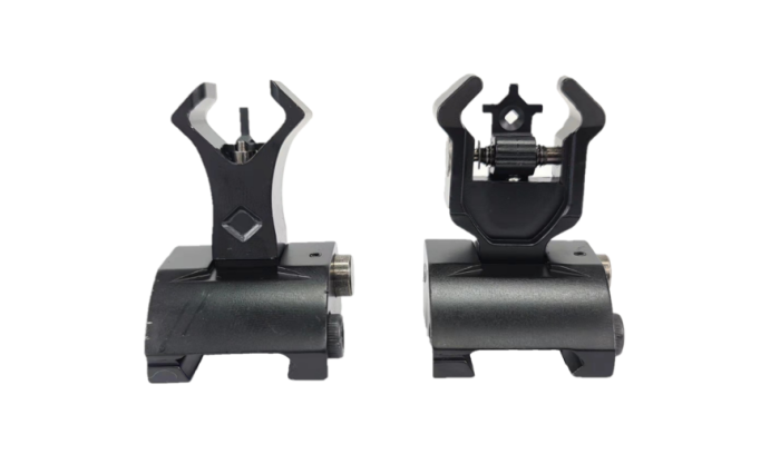 DIAMOND Iron Combat Flip-Up Folding Sights - X-Force Tactical