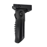 Foldable Duckbill Tactical Foregrip for Gel Blasters - Black