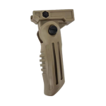 Foldable Duckbill Tactical Foregrip for Gel Blasters - Tan