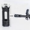 Metal Barrel Flash Hider for JM Gen 8 -Ghost X - Image 2