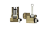 KAC300 replica metal iron sights set - Tan/Silver - Image 2