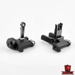 KAC Mk18 metal iron sights set - Black
