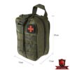 Tactical MOLLE Battlefield Medical Pouch - Image 2
