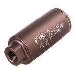 Noveske Spitfire Pig Flash hider 14 mm - Anodised Tan