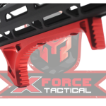 Curved Metal Foregrip for M-LOK System - Red