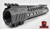 9.5 Inch SLR Helix Metal Handguard - Black - Image 3