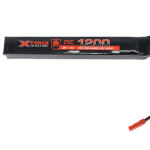 X-Force Black Label 1200mah 7.4v Lipo Battery JST plug
