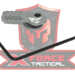 X-Force CNC Buffalo Selector Switch Lever - Silver