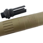 Adv. Armament Suppressor 7.5 Inch with Flash Hider-Tan