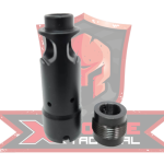 AK Metal Threaded Flash hider - Black