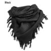 Arab Style Shemagh Tactical Desert Scarf Black