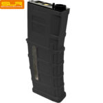 Black SLR M4 Nylon P-Mag for AEG Gel Blaster