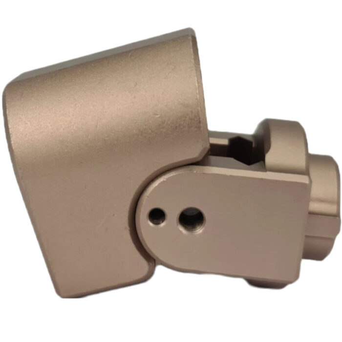 CNC Drop Stock Adapters With Adjustable Angle Function- Gold