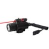 LED Tactical Red Laser/Flashlight - Black