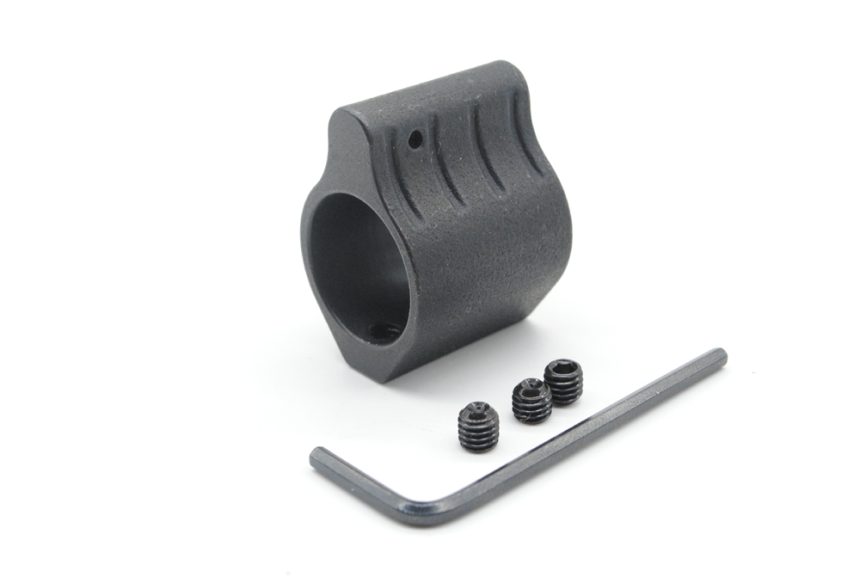 BCM Low Profile Micro Gas Block Mount Black XForce Tactical