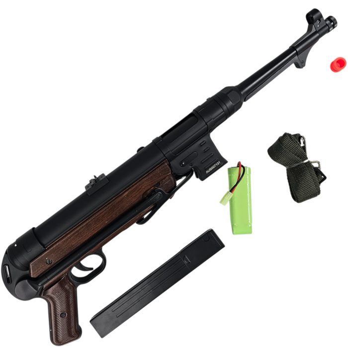 German WWII MP40 Full Metal Wood Stock Gel blaster