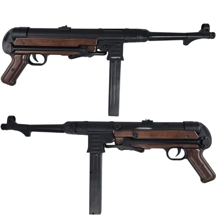 German WWII MP40 Full Metal Wood Stock Gel blaster