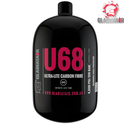 GladiatAir U68 Carbon Fibre Air Tank with GladiatAir Regulator