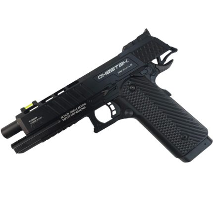 KELe CHEETAH Solid Grip Hi-Capa Manual Gel Blaster - Black