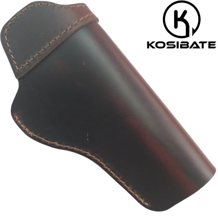 KOSIBATE LH Conceal Carry Leather Holster - Brown or Black