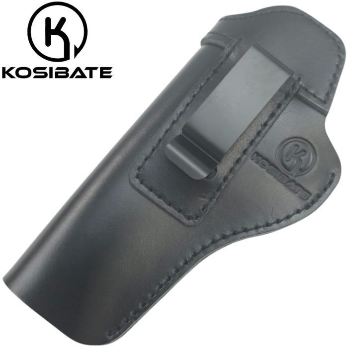 KOSIBATE LH Conceal Carry Leather Holster - Brown or Black