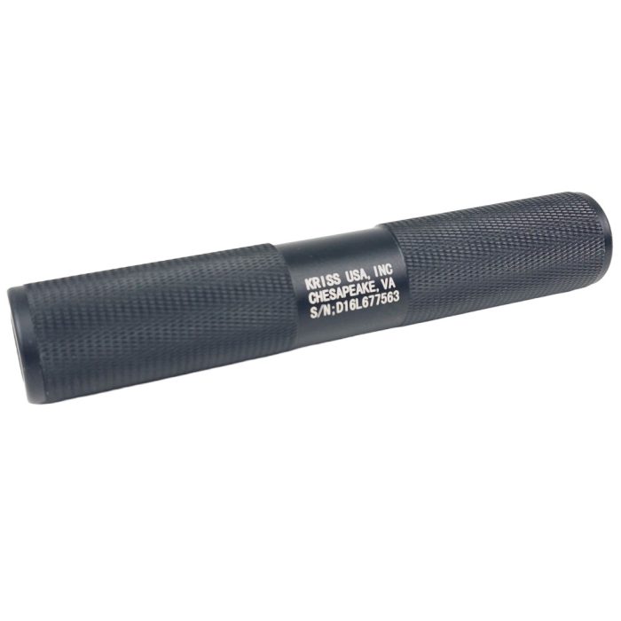 Kriss 18cm Gel Blaster Suppressor 14mm Reverse thread - Black