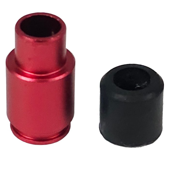 LDT Metal Nozzle for LDT Cylinder Heads in Gel Blaster Gearboxes - Red