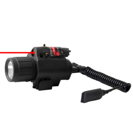 LED Tactical Red Laser/Flashlight - Black