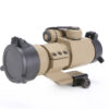 M3 Red/Green Dot Scope/Sight for 20mm Width Rail - Tan - Image 2