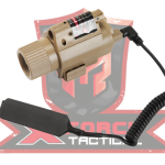 LED Tactical Red Laser/Flashlight - Tan