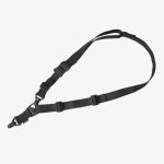 MS3 Style Multi-Mission Single Point / 2 Point Sling Nylon Black