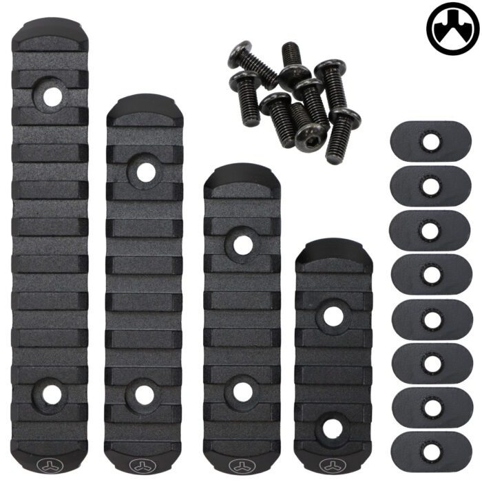 Magpul Metal M-Lok2 Picatinny Rail Set 4 Pcs - Black