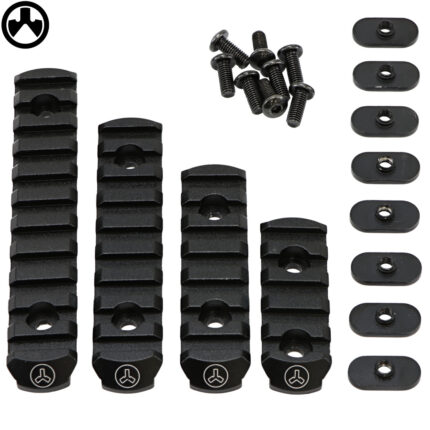 Magpul Metal M-Lok2 Picatinny Rail Set 4 Pcs - Black