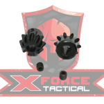 X-Force Carbon Steel D Shape Pinion Gear 2 Pack