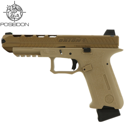 Poseidon Orion-III Performance Gel Blaster GBB Pistol – Tan