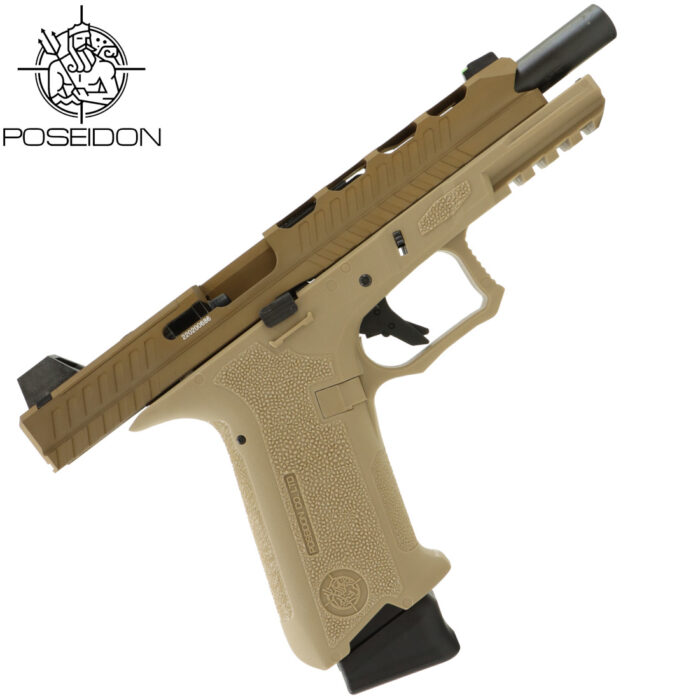 Poseidon Orion-III Performance Gel Blaster GBB Pistol - Tan