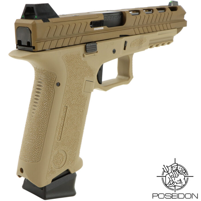 Poseidon Orion-III Performance Gel Blaster GBB Pistol - Tan