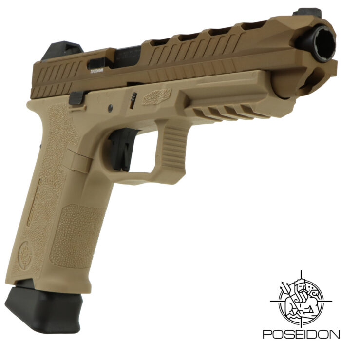 Poseidon Orion-III Performance Gel Blaster GBB Pistol - Tan