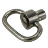 QD Sling Swivel Pair Silver